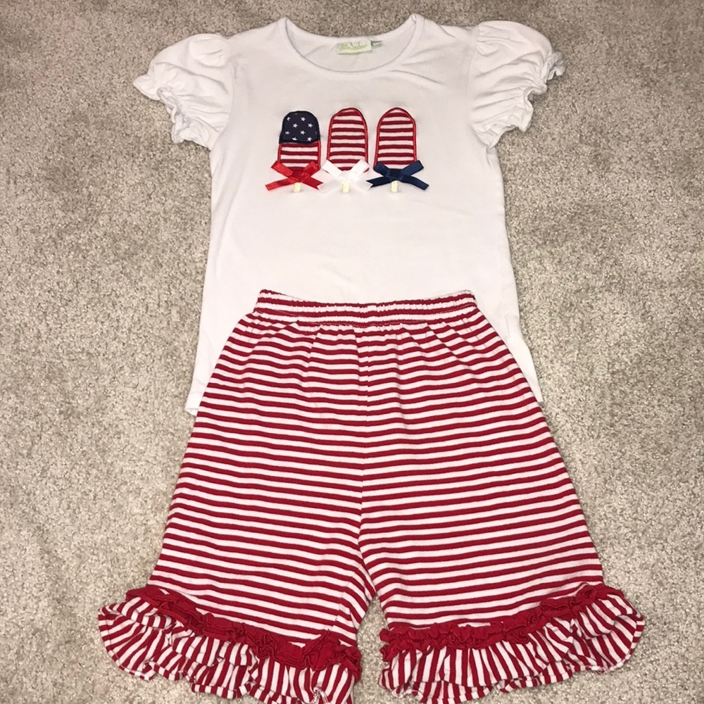 Patriotic 4th of July outfit